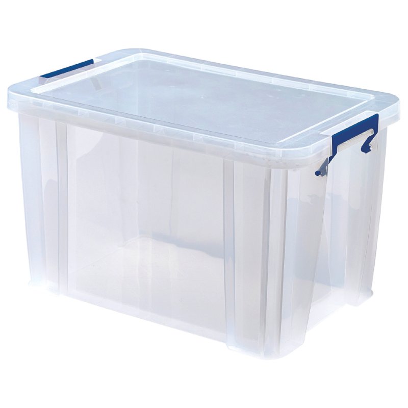Fellowes ProStore boîte de rangement, 26 litres, transparent, empilable